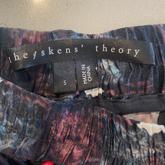 Theyskens Theory cropped silk pant - Picture 3 of 3